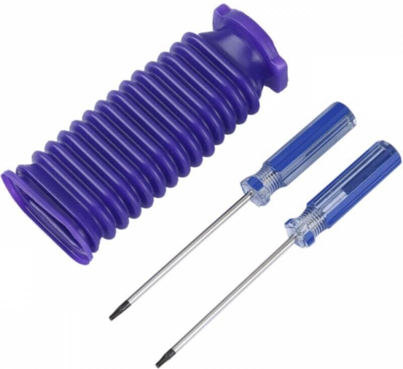 Passend für Staubsauger V6, V7, V8, V10 und V11: Ersatzteil – Saugkopf mit weicher Samtwalze und blauem Schlauch