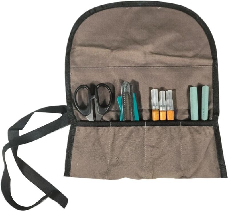 CCYKXA Werkzeugtasche, aufrollbarer Werkzeug-Organizer für Heimwerker Schnellzugriffs-Werkzeughalter mit mehreren Tasche...