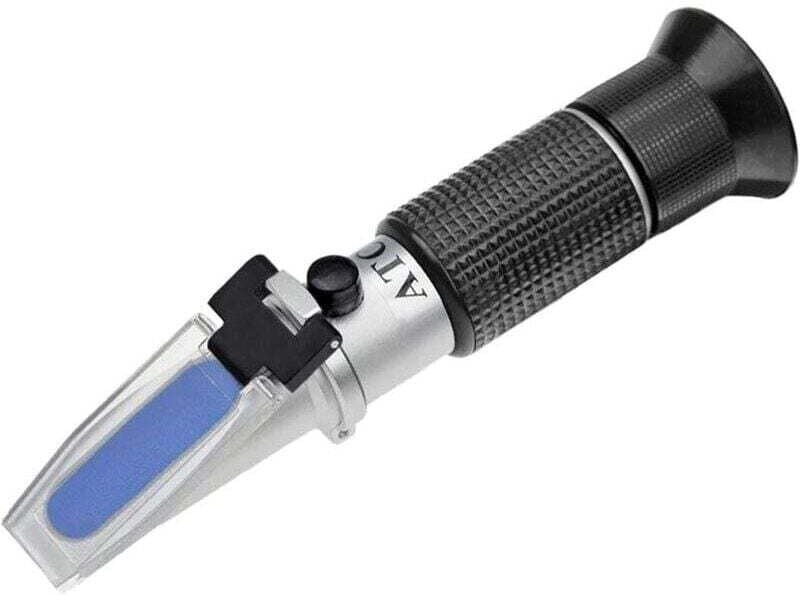 0–90 % Brix Refraktometer, manuelles Refraktometer zur Bestimmung des Gehalts an Zucker, Honig, Pflanzenöl, Sirup und Me...