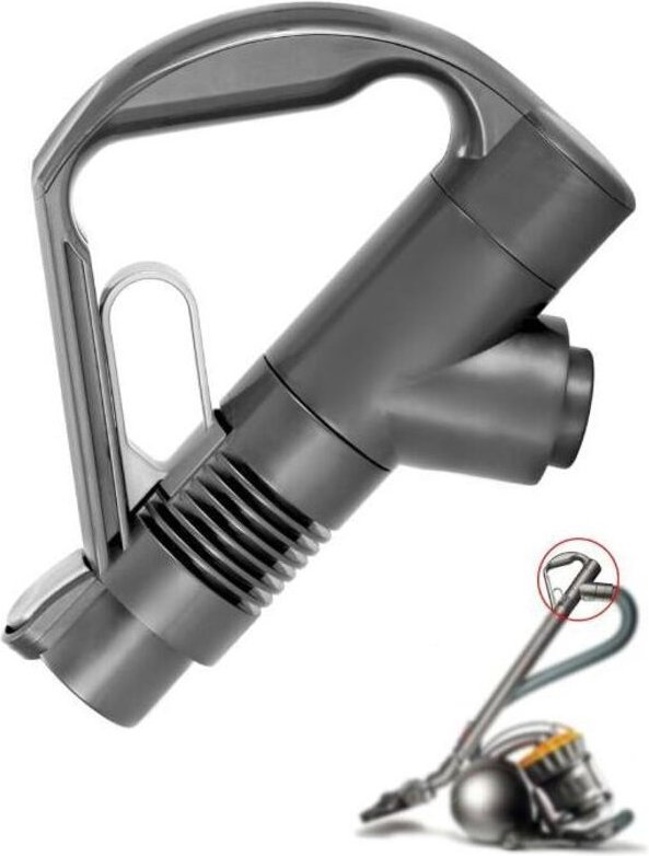 Ersatzgriff kompatibel mit Dyson DC29, DC33C, DC37, DC52, DC19, DC23, DC26, DC32, DC36, DC48. Ersatzgriff für Dyson Stau...