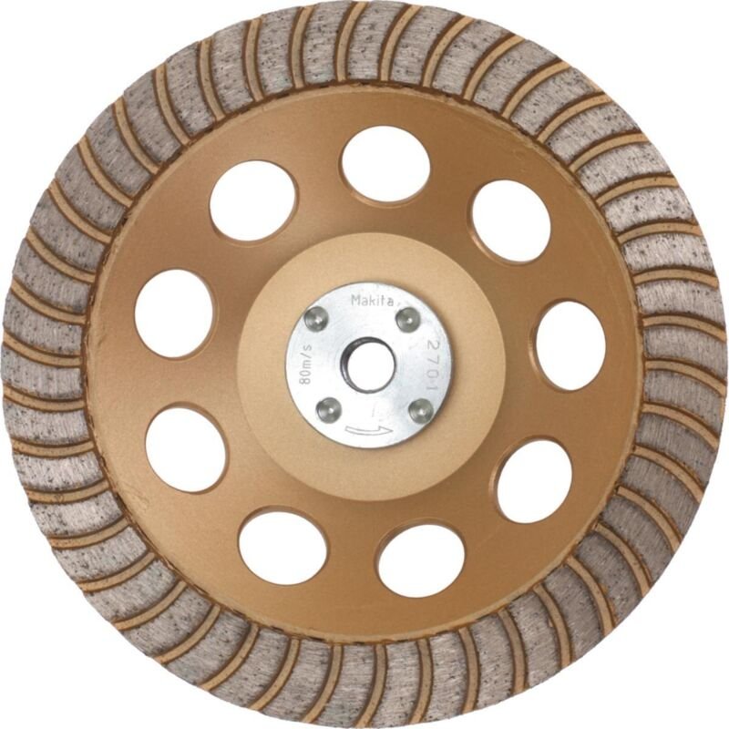 Diamantschleifscheibe mit Dämpfung 125 mm • M14 • Turbosegment - Makita