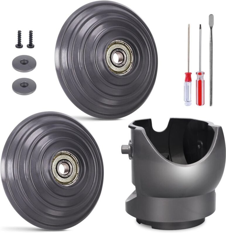 Ersatz-Ballrad + Staubsaugerkopfanschluss für Dyson V10 V11 V15 Ersatzteile, 100W High Torque Staubsaugerkopf Zubehör
