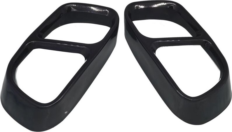 Auto End Schall DäMpfer Rohr Abdeckung Rostfreier Stahl Heck Schwanz Kehle EntlüFtung Dekoration FüR- X5 F15 X6 F16 2014...