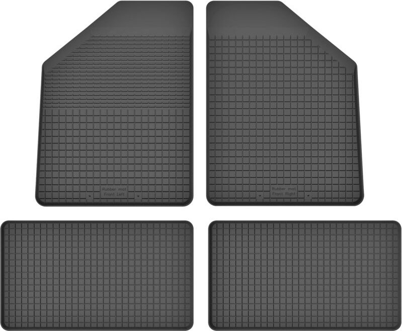 Gummi-Automatten, 4er-Set, Universalmodell: Chrysler Voyager V 7 Sitze (2008-2011)