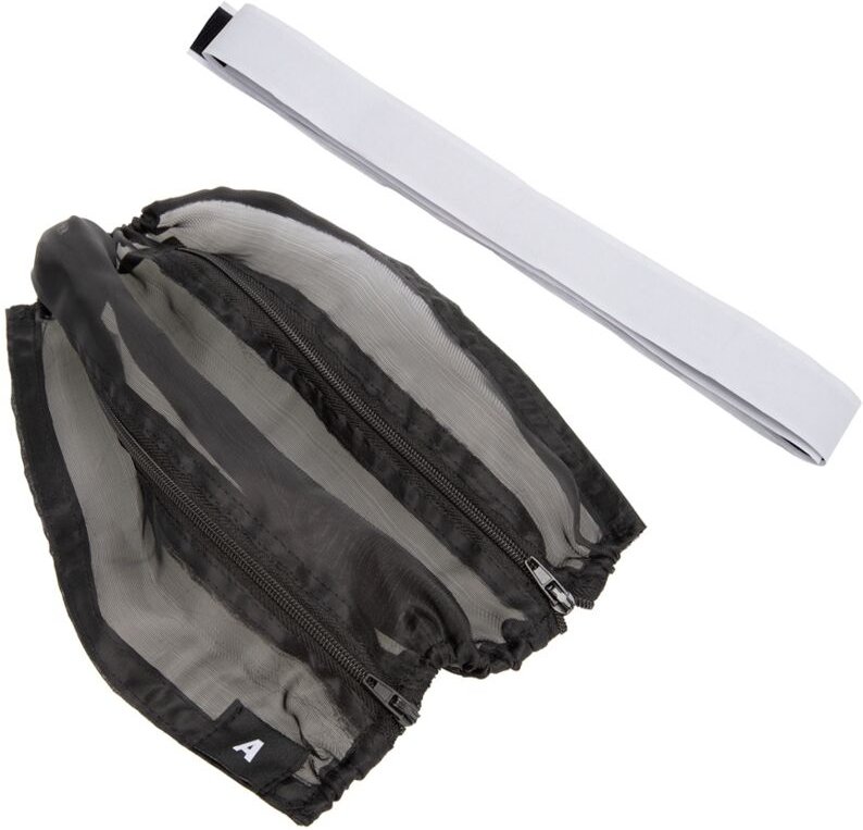 Tlily - Nylon Mesh Abdeckung HüLle Trim mit ReißVerschluss, GehäUse, Staubdicht, Netz Trim, Schutz für TT-01 TT-02 TT01 ...