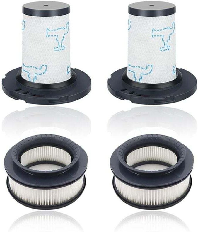 Wiederverwendbarer Staubsaugerfilter, kompatibel mit Rowenta X-Force Flex 11.60 12.60 14.60 15.60, Ersatzteilfilter, 2 V...
