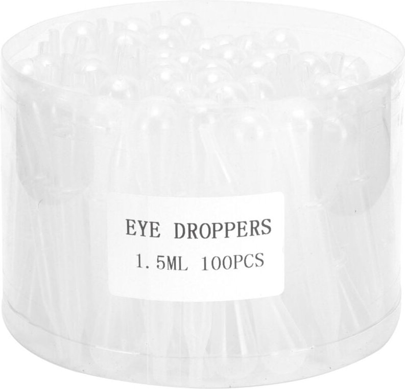 1,5 ml Kunststoff-Airbrush-Tropfpipette, flexibel und transparent für den Flüssigkeitstransfer von Airbrush-Farben