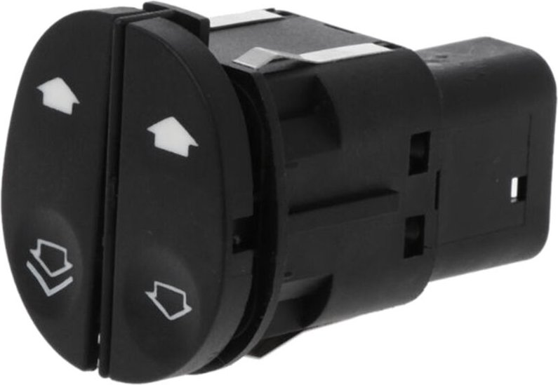 Tlily - Elektrischer Fensterheber-Steuerschalter Reglerknopf für Fiesta Fusion ka Transit 6S6T14529AB 1459686