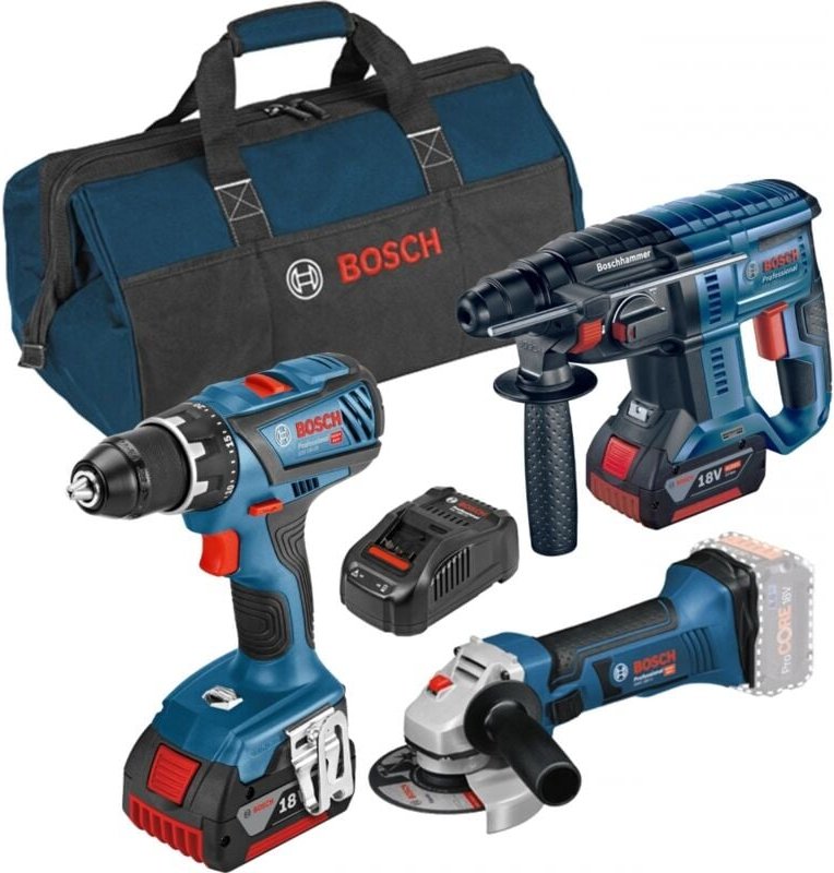 Bosch - 18V-Set Bohrschrauber gsr 18V-28+GBH 18 V-21(DK)