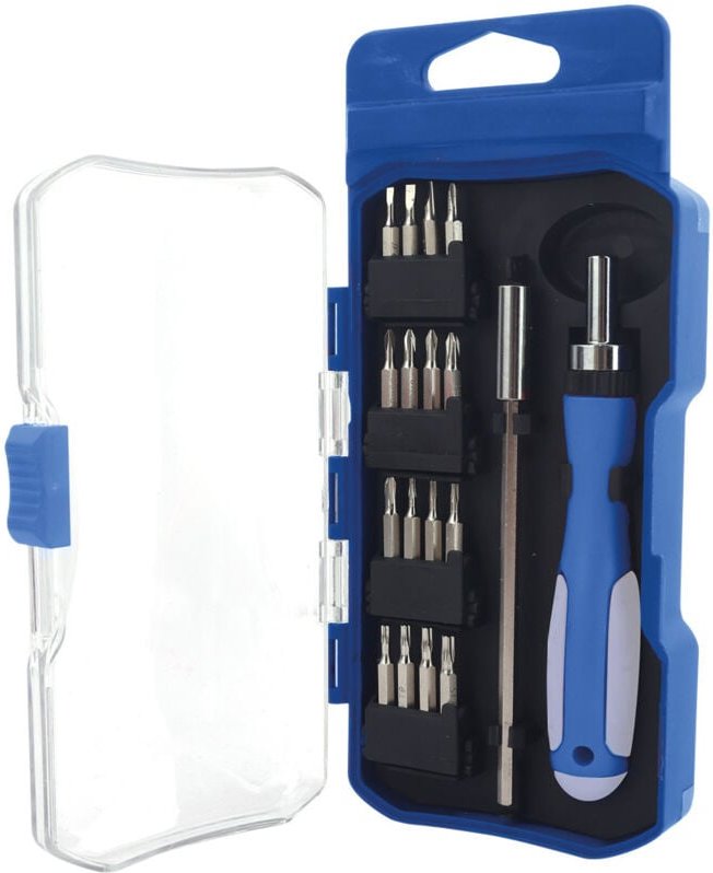 Set mit 18 Präzisionsschraubendrehern