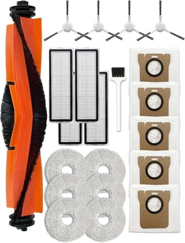 21-teiliges Ersatzteilset für Xiaomi X10+/X20+ Dreame L10s Ultra/L10 Ultra/L10s Pro/L10s Pro Gen 2/L10 Prime Zubehör: 2 ...