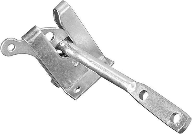 2 Stück automatische Türschlösser, universelle Schieberiegel-Türschloss-Zubehörteile für den Außenbereich als Garten-, S...