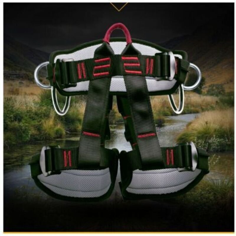 Klettergurt Sicherheitsgurt Baumklettergurt für Höhenarbeiten Elektrische Baustellen Bergsteigen,