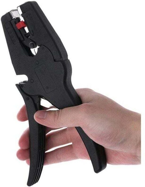 KZQ - Professionelle Abisolierzange, Abisolierzange für elektrische Kabel, Drahtschneider, verstellbare Präzisions-Multi...