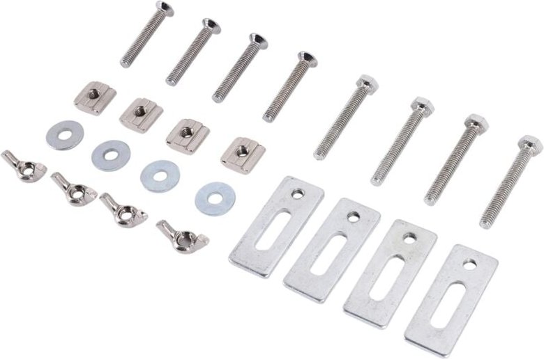 4 StüCk T-Track Mini Nieder Halten Klemmen Kit mit Maschinen Gravier Maschine Platten Klemme Vorrichtung für cnc