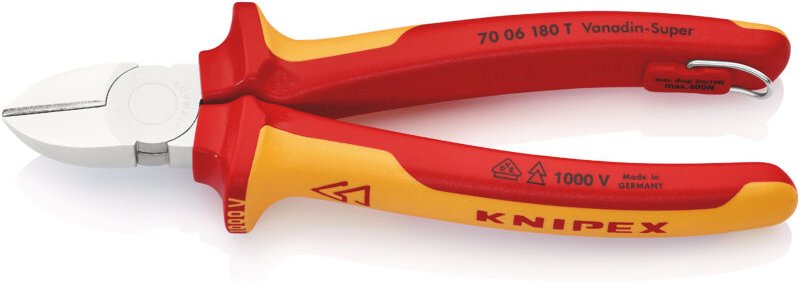 70 06 180 t vde Seitenschneider 180 mm - Knipex