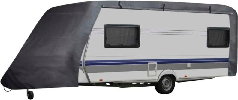 Wohnwagen-Abdeckung Grau Gr. m - Vidaxl