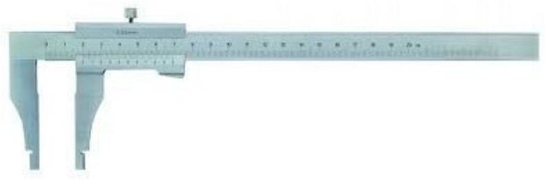 Schieblehre mit Nonius, verstellbar 15405 - 1/50, 200 mm - Feku