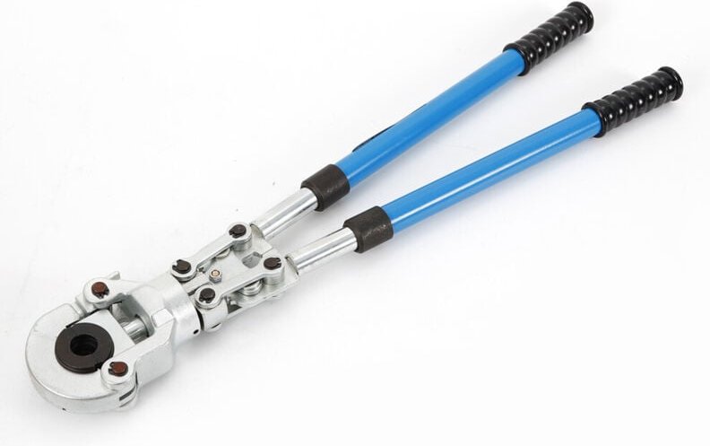 Handpresse Handpresszange Pressbacken Presszange 12-28mm 16-32 mm 9x v/th Kontur Handpresszange für Kupferrohr Verbundro...