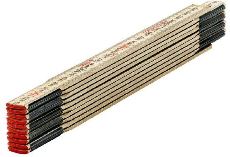 Hc2 10 / schwedische Meter de birch Nordische Skala abnehmend - 2m con 10 Mitglieder - Sola