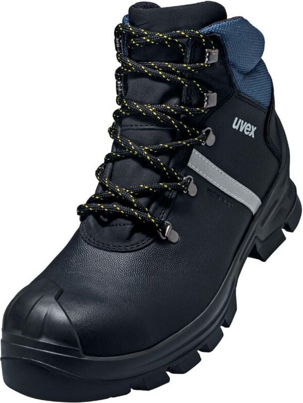 uvex 2 construction Stiefel S3 schwarz, blau Weite 12 Gr. 45