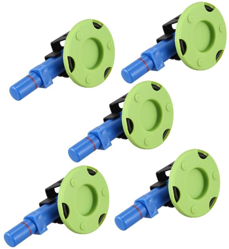 5Stck 3 Konkaver Vakuum Becher 75 mm Hoch Leistungs Hand Pumpen Saug Napf mit M6 Gewinde Bolzen