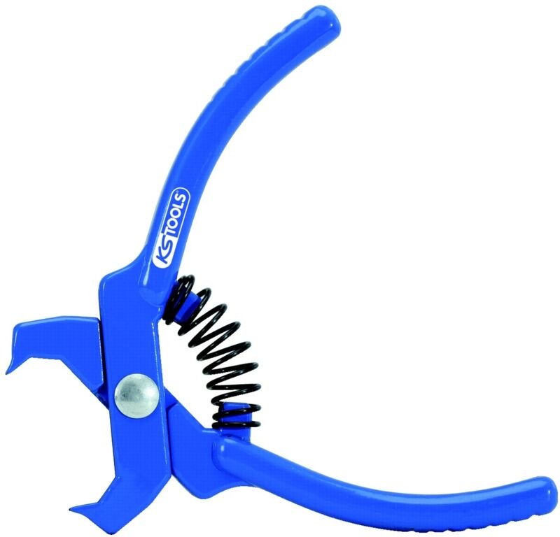 Niet-Lösezange, blau, gerade, 100mm