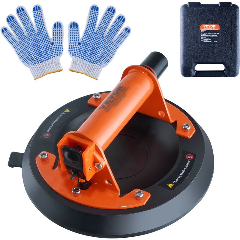 Mophorn - vevor Saugheber aus nbr Glasheber φ203mm Vakuumheber Belastbarkeit 99-278kg Glassauger Betriebstemperatur -20 ...
