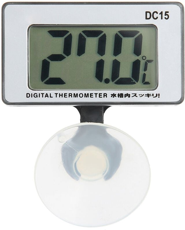 Elektronisches Hygrothermograph-Wasserthermometer für Aquarien, geeignet für den Innen- und Außenbereich