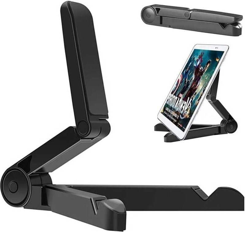 Sollbry - Tablet-Halter Schreibtisch, verstellbarer tragbarer Tablet-Halter