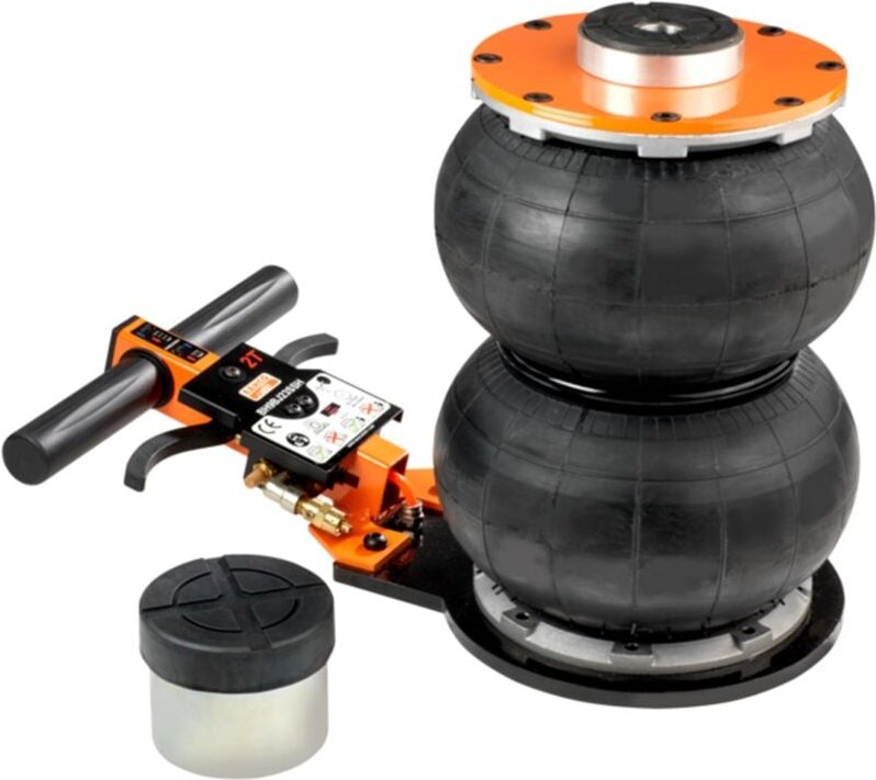 Bahco Ballon-Wagenheber mit 2 Hubballons und kurzem Griff