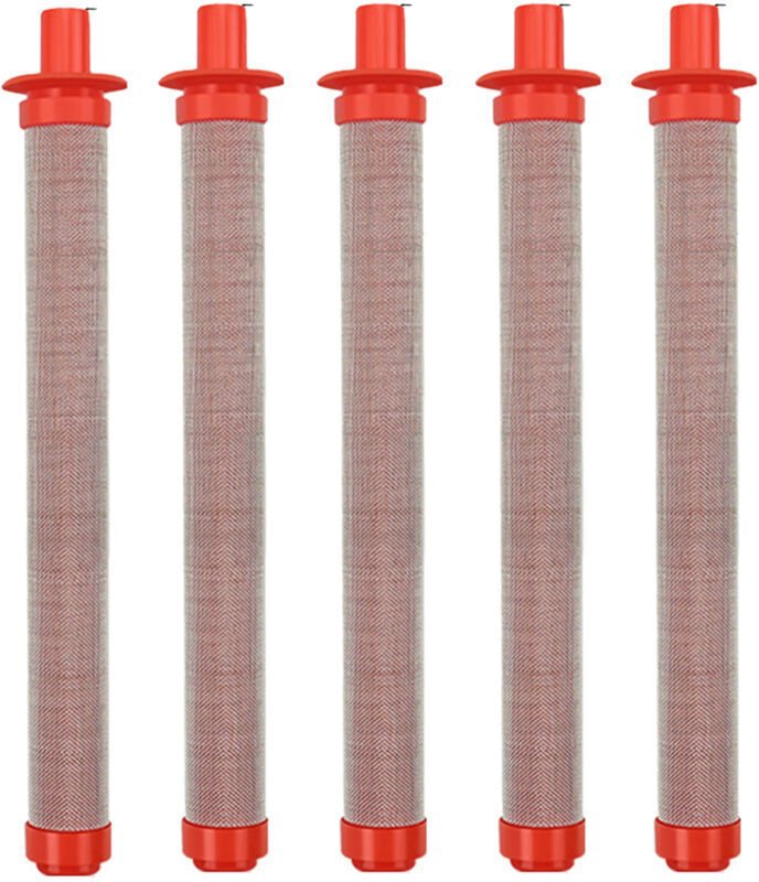 5er-Pack Filter für Spritzpistolen – Zubehör für Spritzmaschinen – Airless-Lackierteile – 200 Mesh