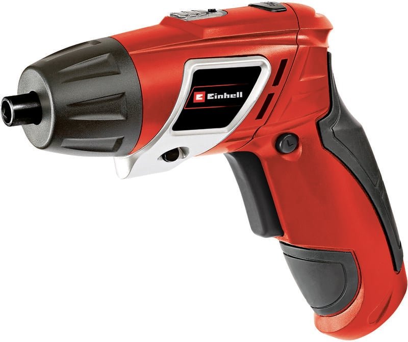 Einhell - Akkuschrauber tc-sd 3,6 Li (3,6V, 1300 mAh, 3 Nm Drehmoment, Drehgelenk im Handgriff, LED-Licht, Softgriff, La...