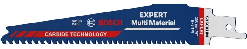 Expert 'Multi Material' 956 xhm Säbelsägeblatt, 10 Stück - Bosch