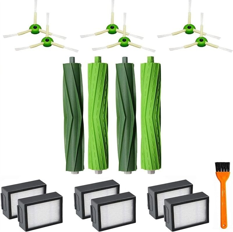 Hauptbürste Seitenbürsten HEPA-Filter für I7 I7+ E5 E6