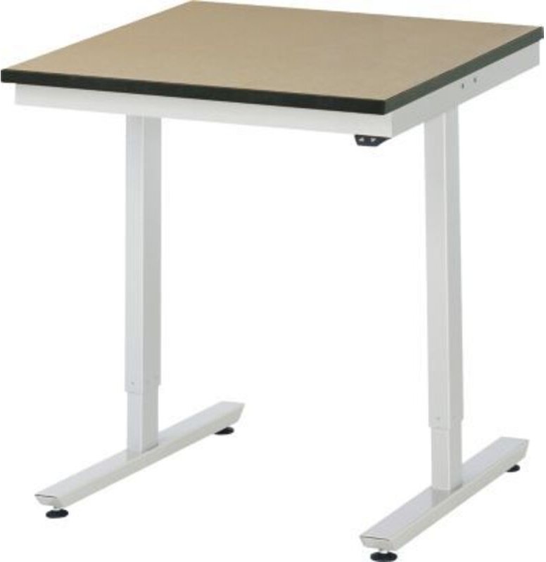 Arbeitstisch adlatus 150 elektrisch höhenverstellbar Arbeitsplatte mdf 750 mm x 800 mm - RAU