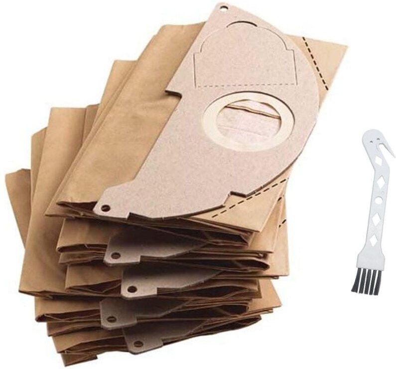 6.904-322.0 Papierfilterbeutel, Ersatz-Staubsaugerbeutel, 5 Stück