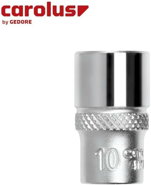 Steckschlüsseleinsatz 1/2', Innenvierkantantrieb mit Kugelfangrille, 30mm - Carolus