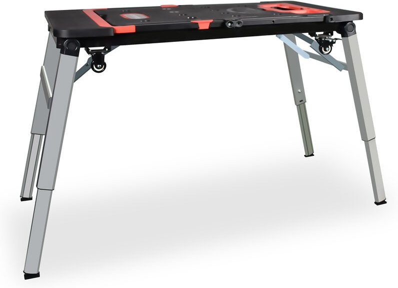 5in1-Multifunktions-Arbeitstisch klappbarer und tragbarer Werkstatttisch Werkbank Teleskopstativ trabattello Untergestel...