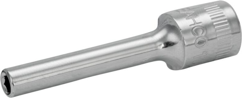 Bahco 1/4 Steckschlüssel-Einsatz, lang, Sechskant, 1/8