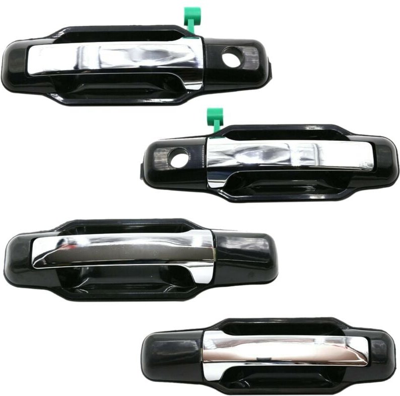 Tlily - 4Pcs AußEn TüR für Sorento 2003-2009 826503E021 826603E021 836503E01 Vorne Links / Rechts Silber