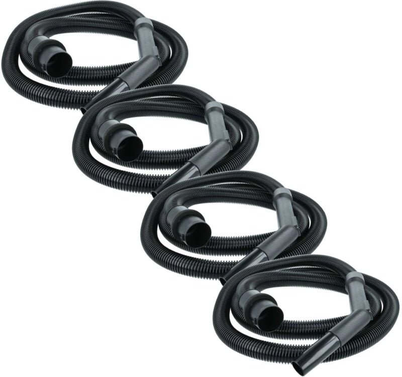 vhbw 4x Ersatz Schlauch kompatibel mit Kärcher NT 27/1 ME, NT 27/1 ADV, NT 27/1 ME ADV, NT 27/1 Advanced, NT 27/1 Staubs...