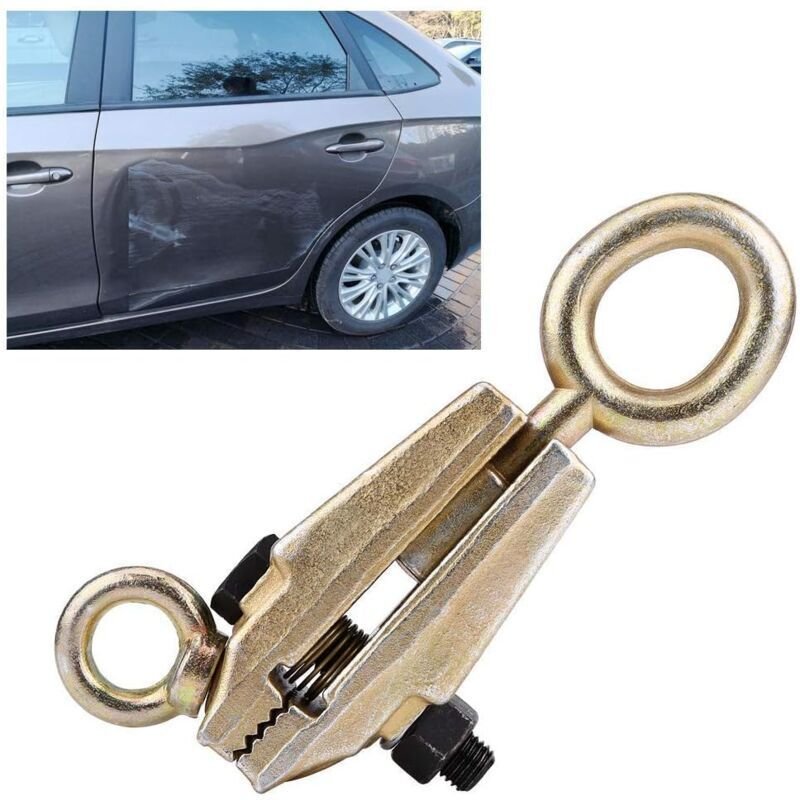 Vtizikl Pince de traction à 2 voies, Pince De Carrosserie Automatique De 5 Tonnes et force de traction 3T Pince carrosse...