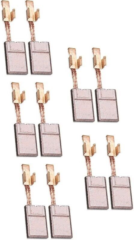 10 Stück Motorkohlebürsten für Makita 14,4V 18V CB-440 Elektroschrauber, Bohrmaschine, Winkelschleifer und Schneidwerkze...