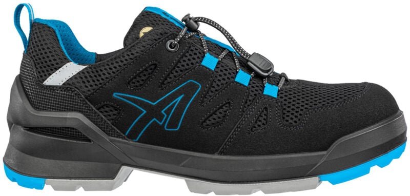 Albatros - Vegane Sicherheitsschuhe Fastpack Schwarz/Blau Low S1PL esd fo sr - 49 eu