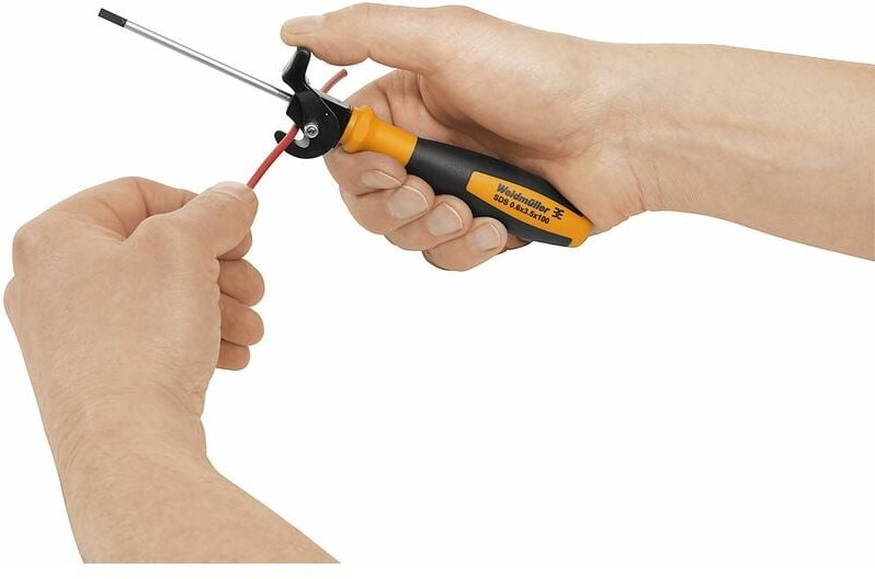 Thumbnail - Weidmuller - Weidmüller Swifty Set Kabelschneider (Kombiniertes Schneid-Schraub-Werkzeug)