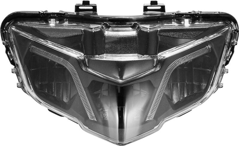 Motorrad Scheinwerfer Led 12v 24w Tagfahrlicht Kopf Licht Verkleidung Kopf Maske Abdeckung Dirt Bikes Für