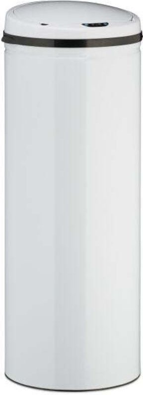 White 50l sensor bin