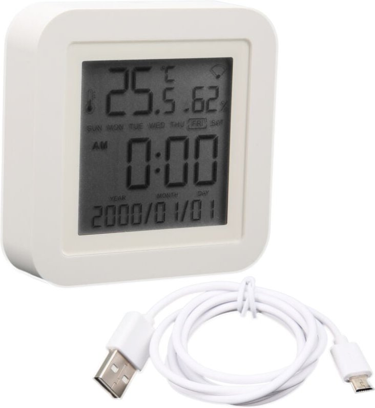 TH06 WLAN-Smart-Thermometer/Hygrometer mit digitalem Sensor zur Messung von Temperatur und Luftfeuchtigkeit in Innenräum...