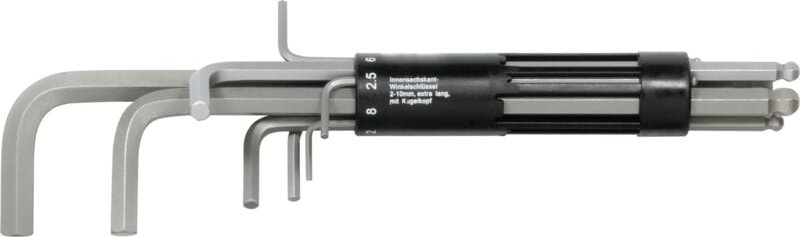 SW-Stahl 04370SB Winkelschlüsselsatz Innensechskant Kugelkopf 2-10 mm